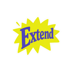Extend sticker